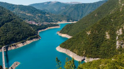 Croisière sur le lac Piva